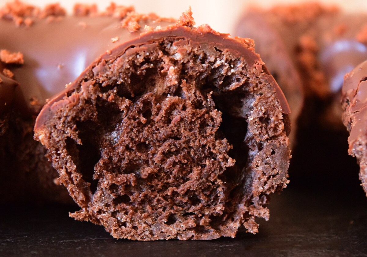 チョコクランチのガリガリ感とチョコレートの甘みがいいですね。