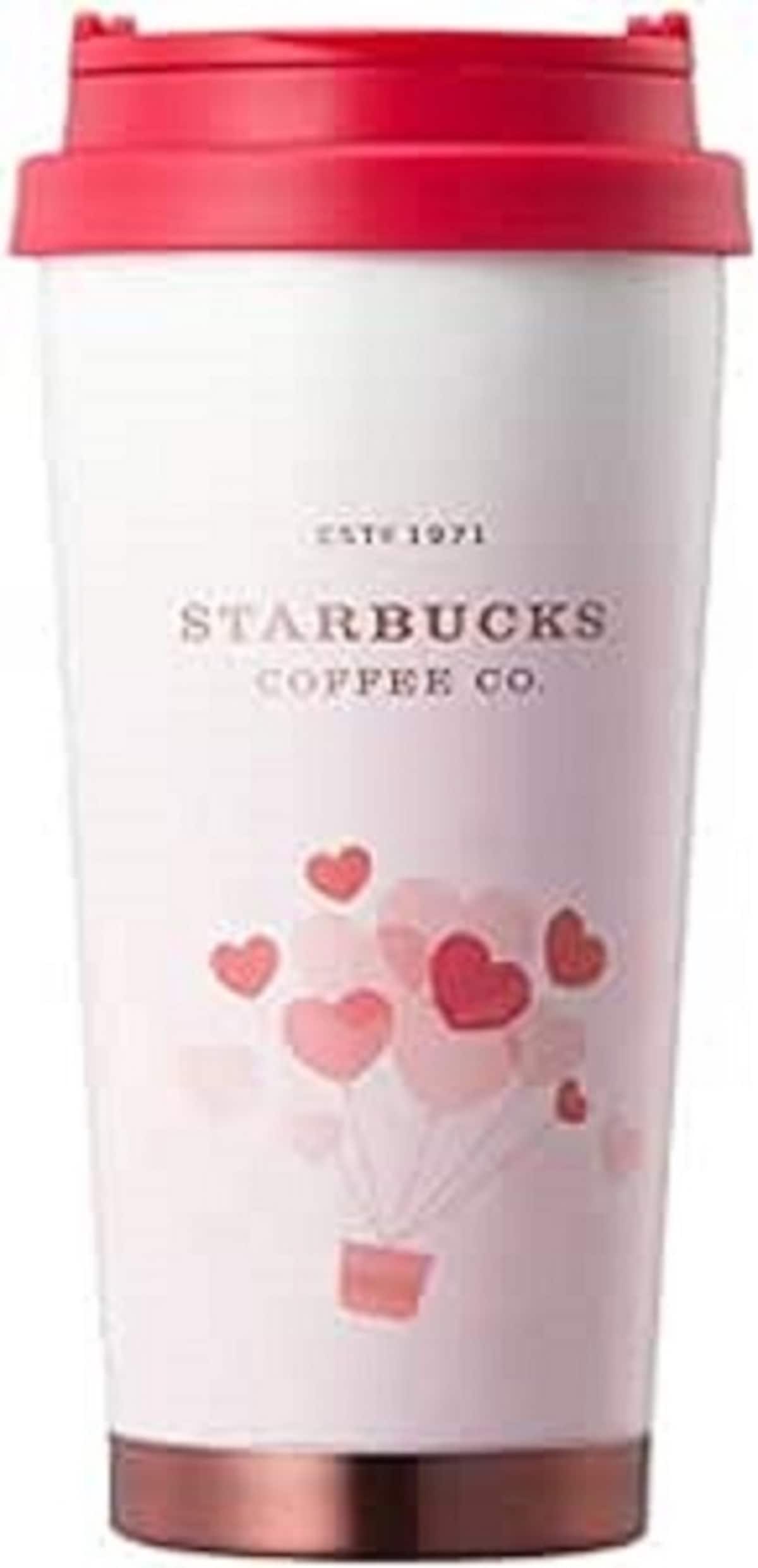 スタバ　バレンタインタンブラー