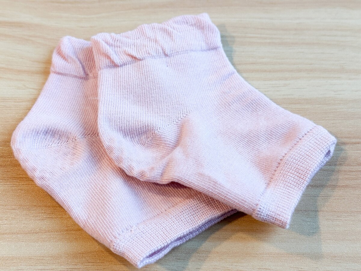 かかと保湿用のくつ下