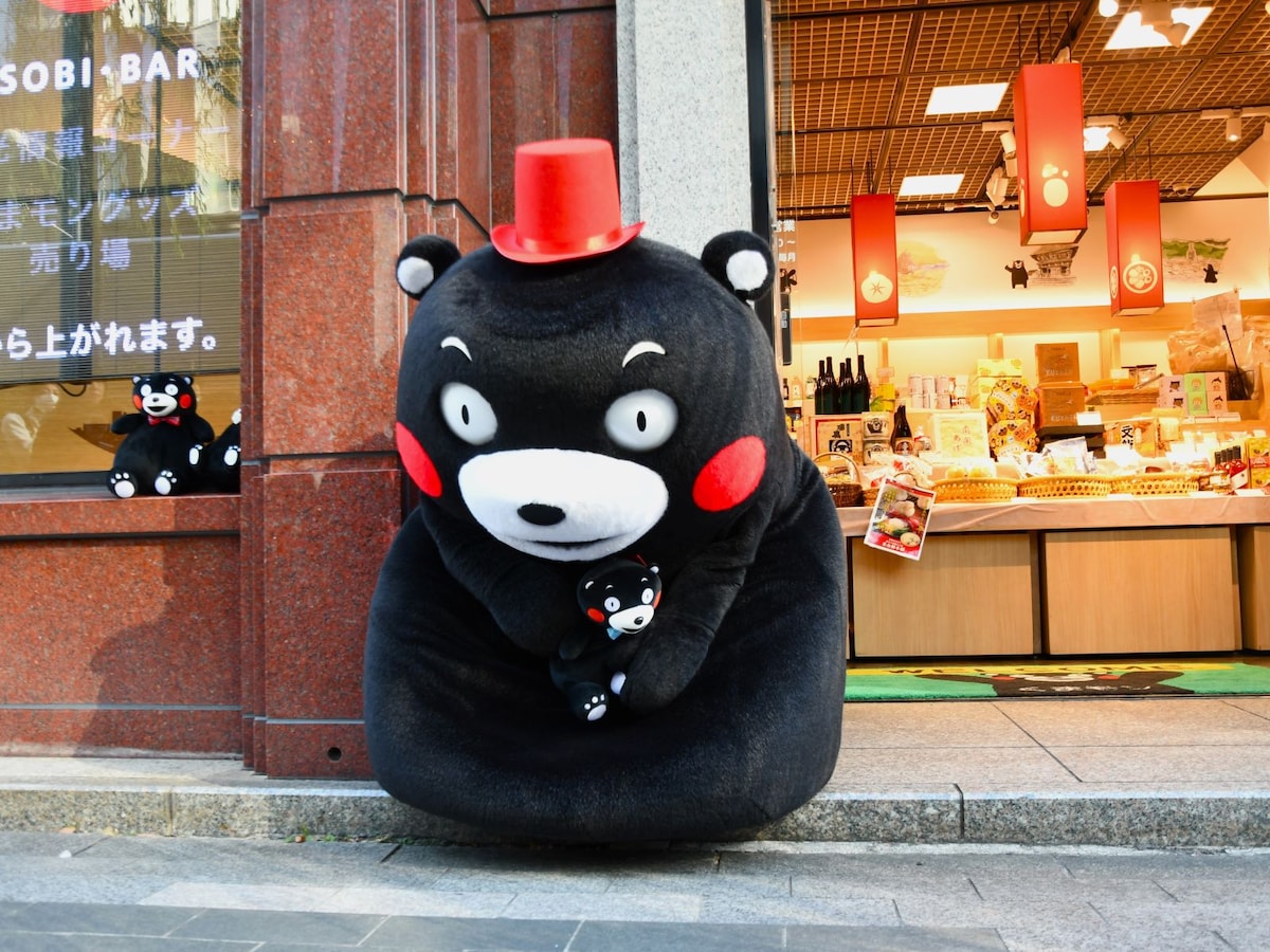 銀座熊本館=1月5日、東京都中央区