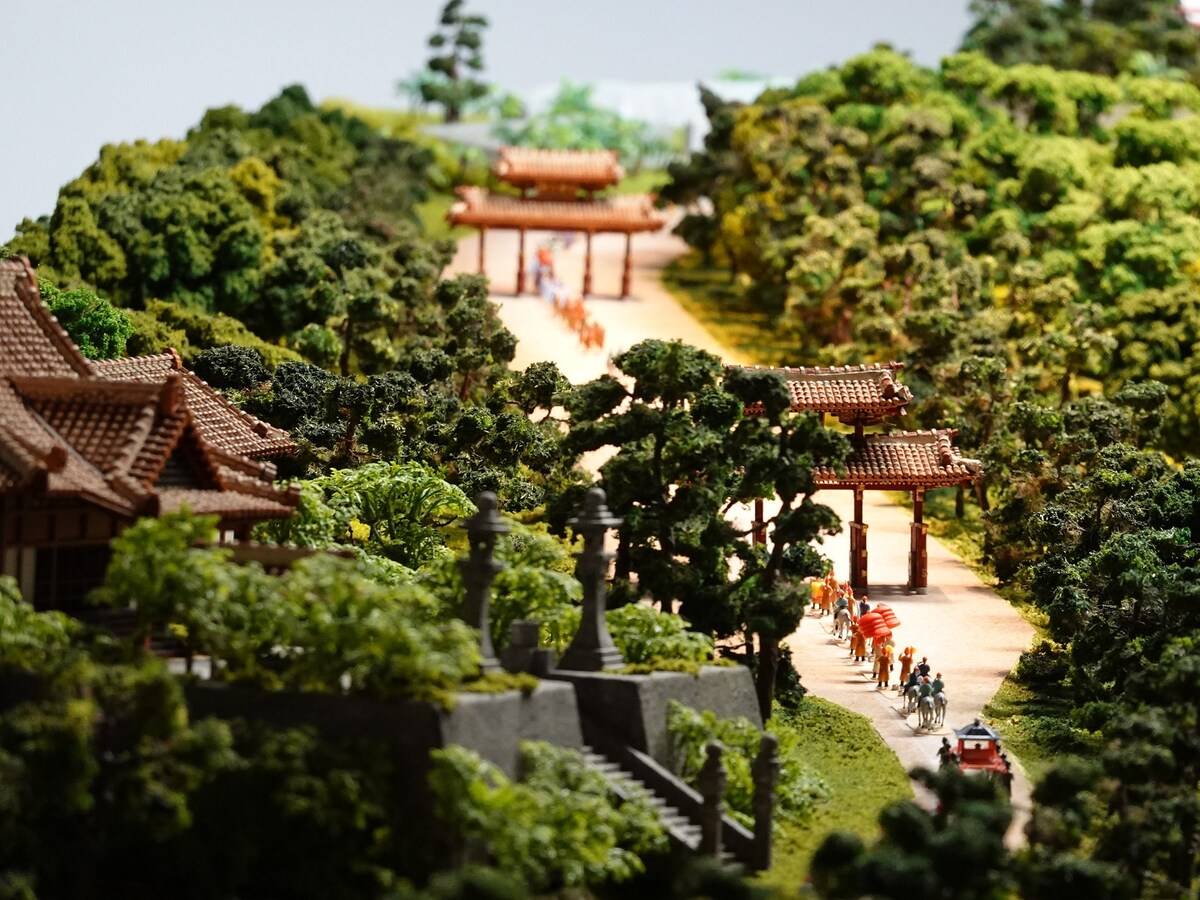 琉球王朝をミニチュアで表現（Little Universe OKINAWA）