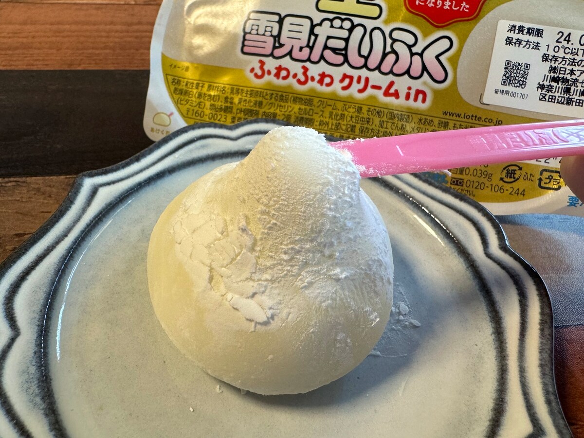 ロッテ「生雪見だいふく」
