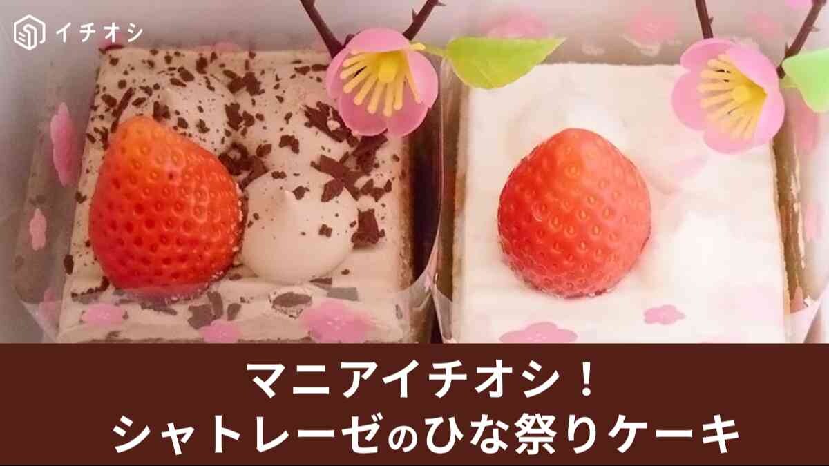 2024年もシャトレーゼでひな祭りケーキが続々登場