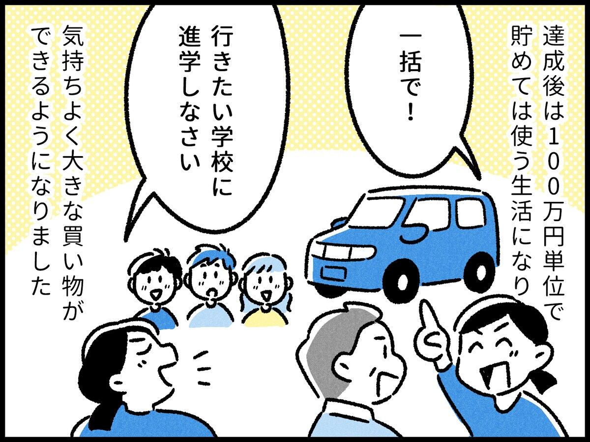 シングルマザーの家計の成功体験