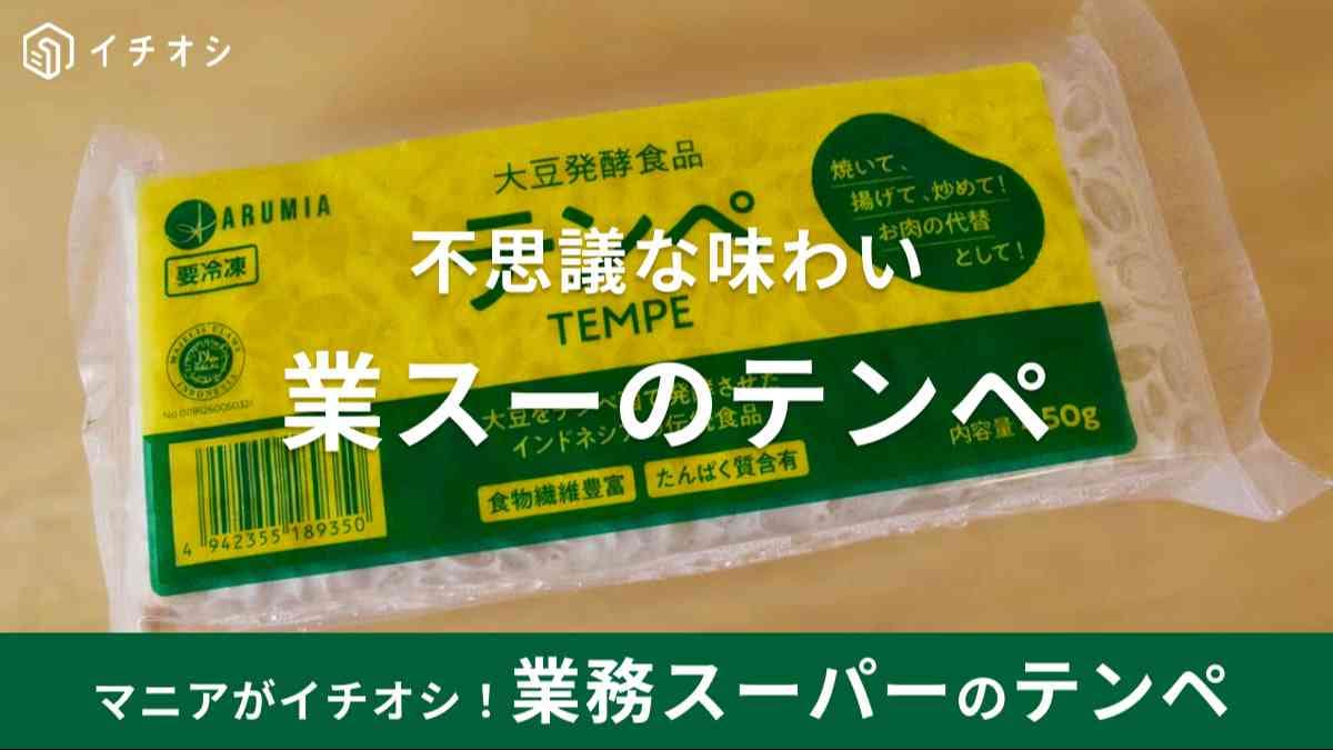 業務スーパー「テンペ」はインドネシアの伝統的な発酵食品