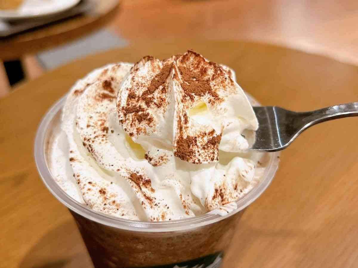 フラペチーノ　飲み方