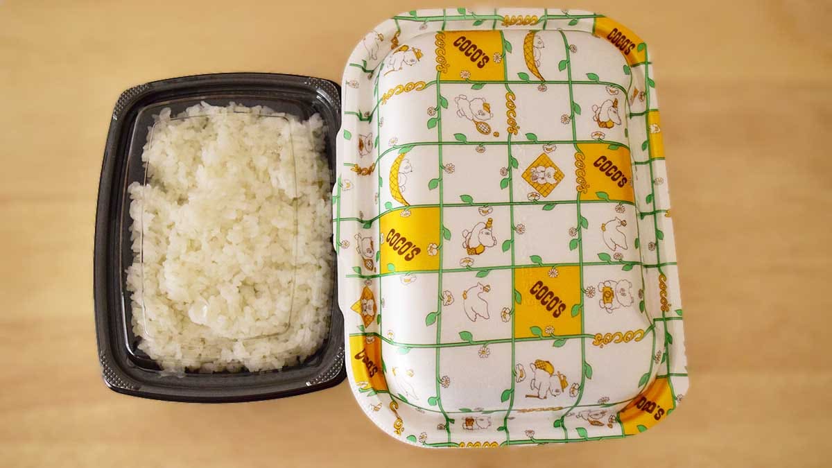 ココス「6種チーズの包み焼きハンバーグ弁当」テイクアウト実食