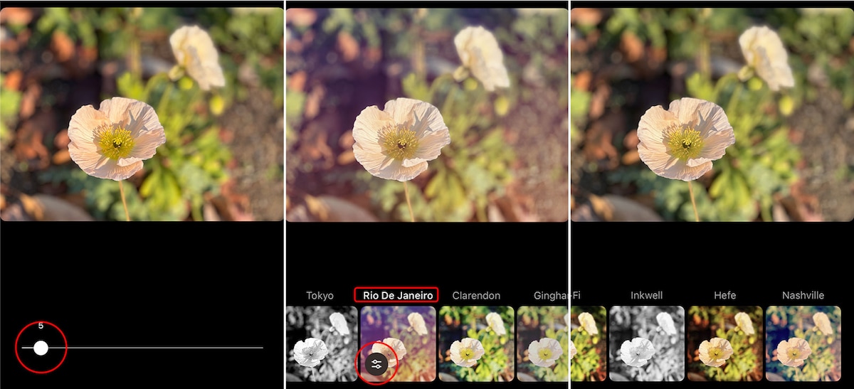 インスタで写真加工