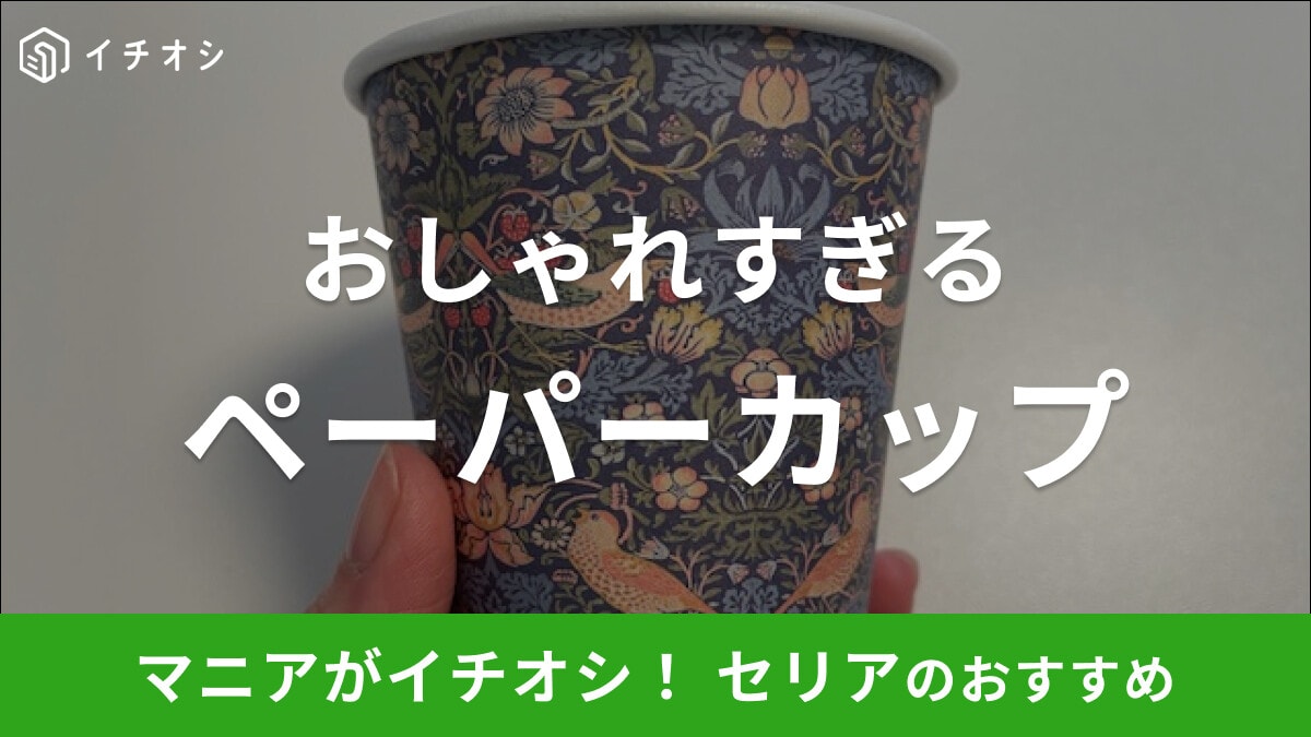 【セリア】WMコラボの「ペーパーカップ」でおしゃれピクニックが叶う！