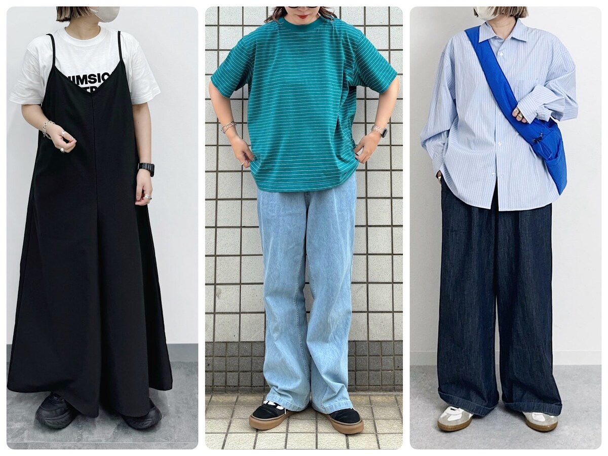大人世代が体のラインを拾わずおしゃれに着られる！ 無印良品アイテムで夏コーデ