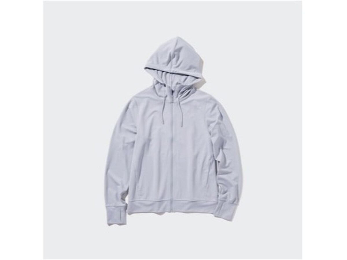 ユニクロ エアリズムUVカットメッシュパーカ 2990円(税込)