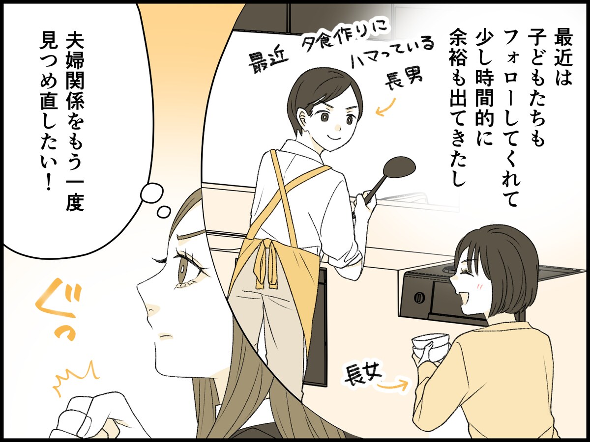 夫との会話を取り戻そうとしたけれど……