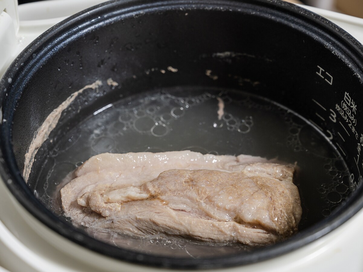 非対応の機種でおかず調理をしてはいけません