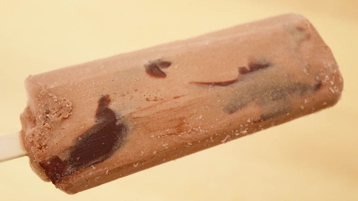 食べるたびにチョコレートの濃淡が変わります。