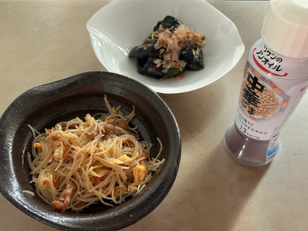 中華系ドレッシングは炒めものや浸しに