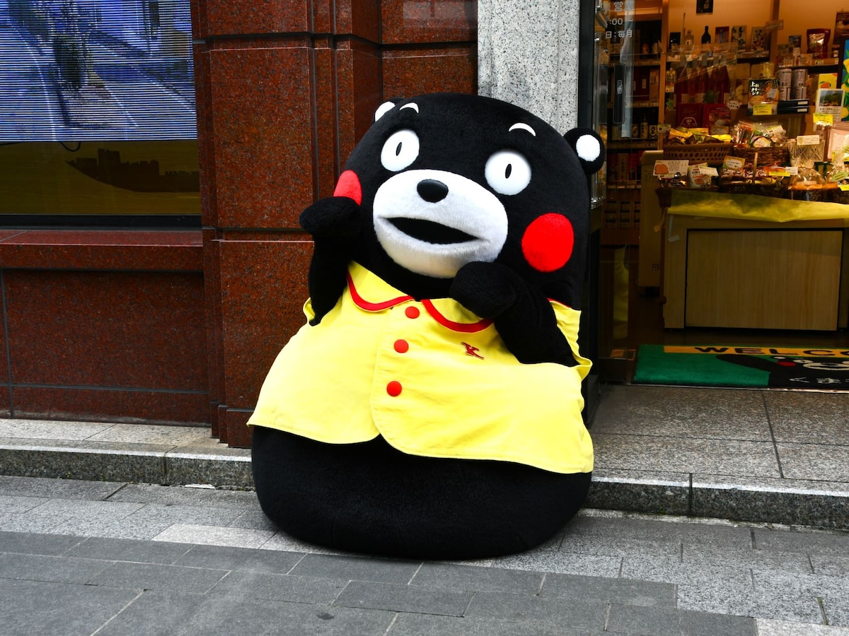 銀座熊本館＝4月26日、東京都中央区