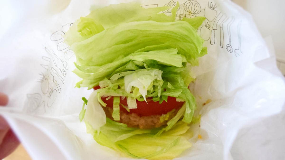 モスバーガー「モスの菜摘（なつみ）ソイモス野菜」