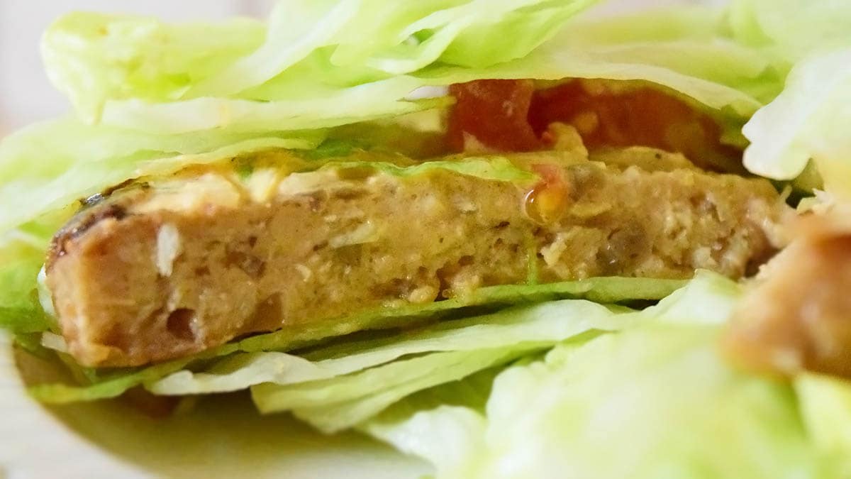 どこまでも野菜が続いていますので、基本的にはサラダを食べている感覚です。