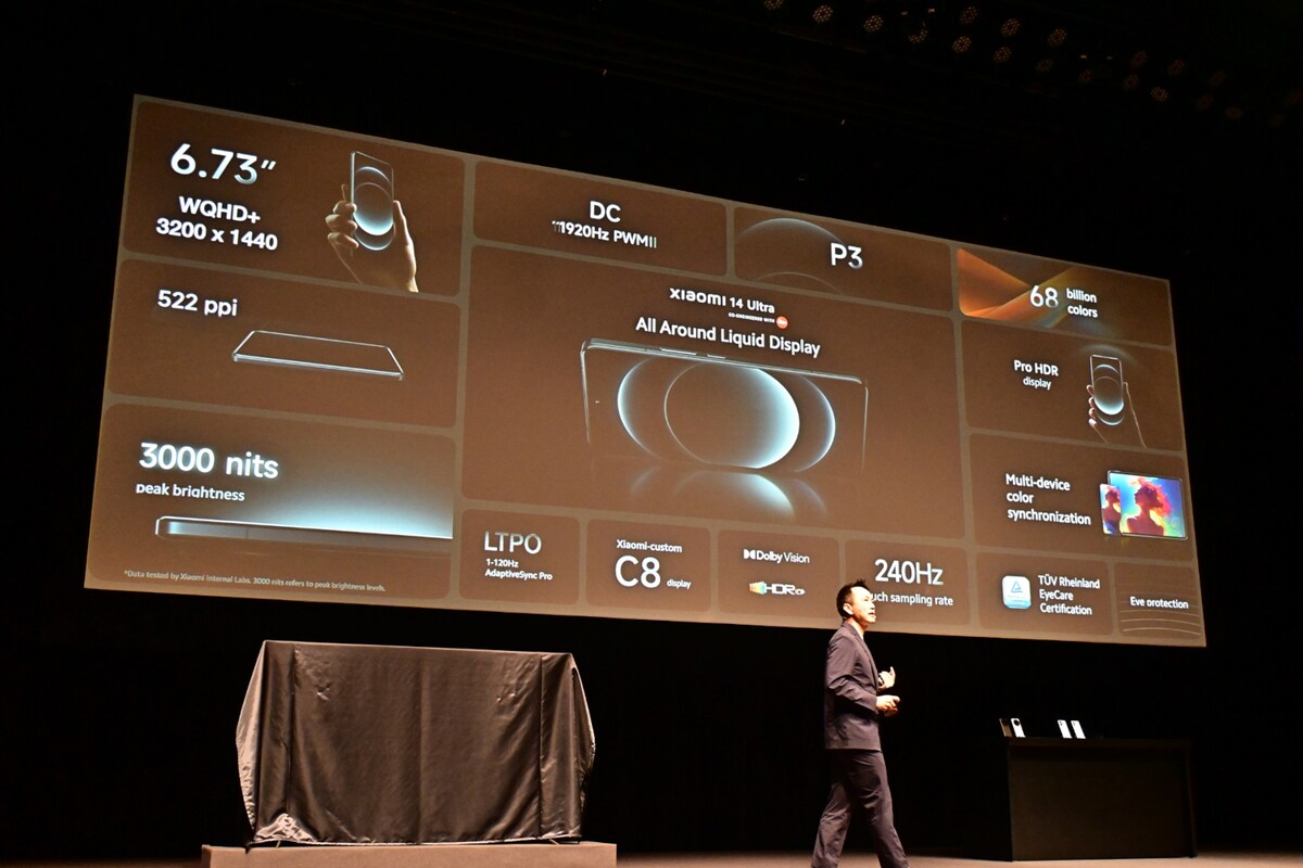 Xiaomi 14 Ultraスマホ機能（Xiaomi発表会にて）