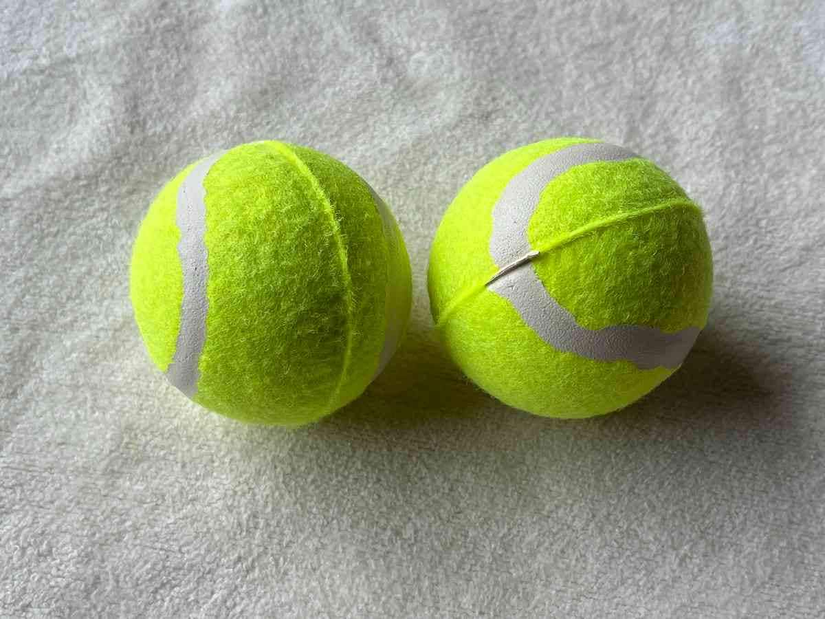ダイソーの「テニスボール 2個入り」