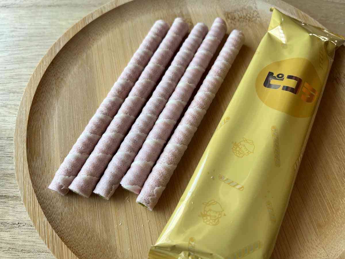 ダイソーで買える「春色ピコラ さくら抹茶味」