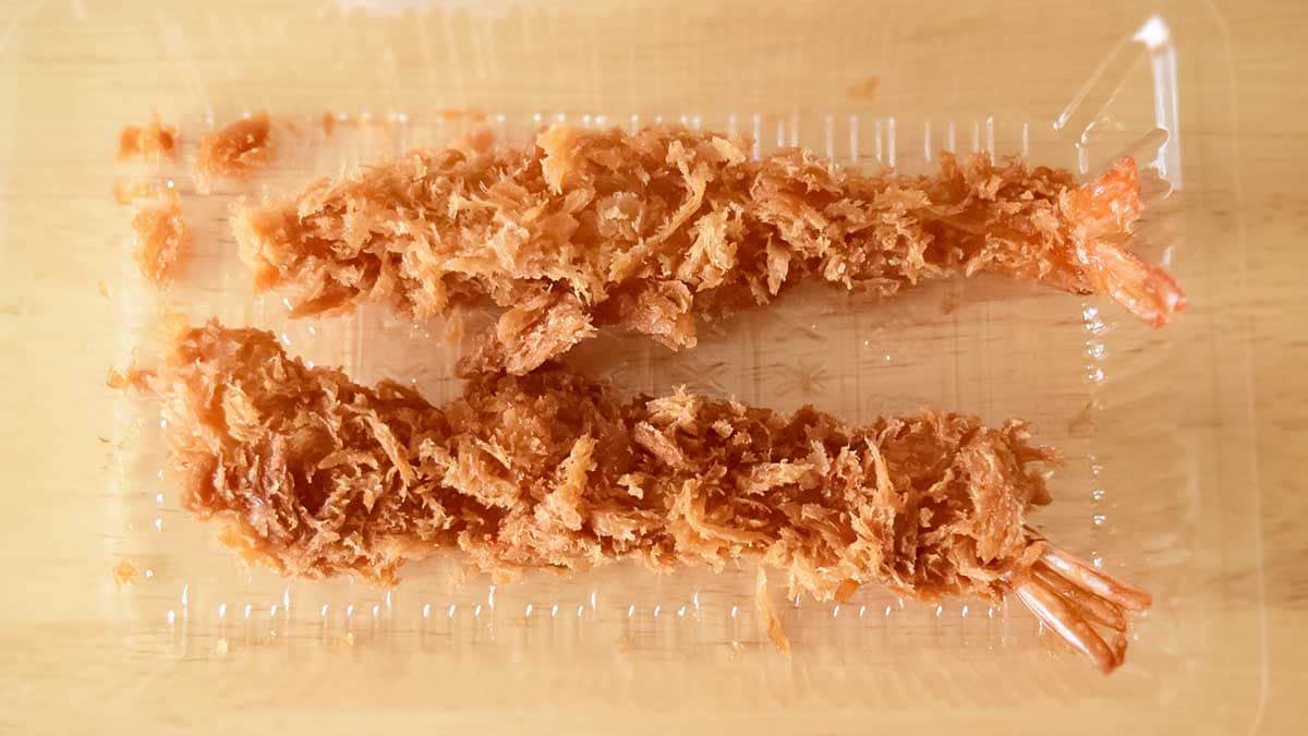 かつや「海老フライ」をテイクアウト実食