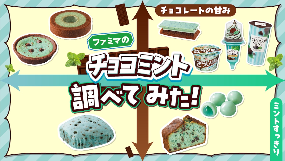 ファミマのチョコミントフェア