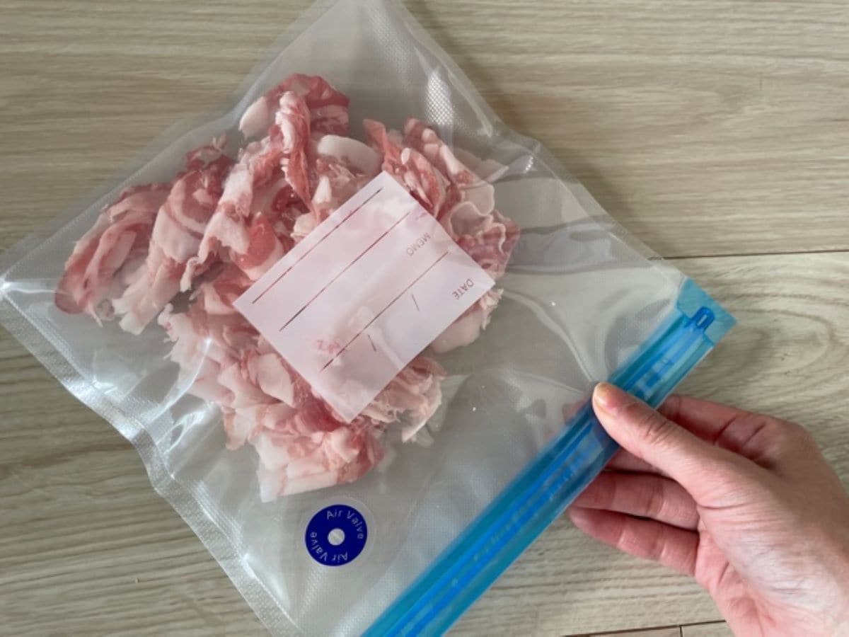 セリアの真空パック「食品圧縮袋」の使用方法は？