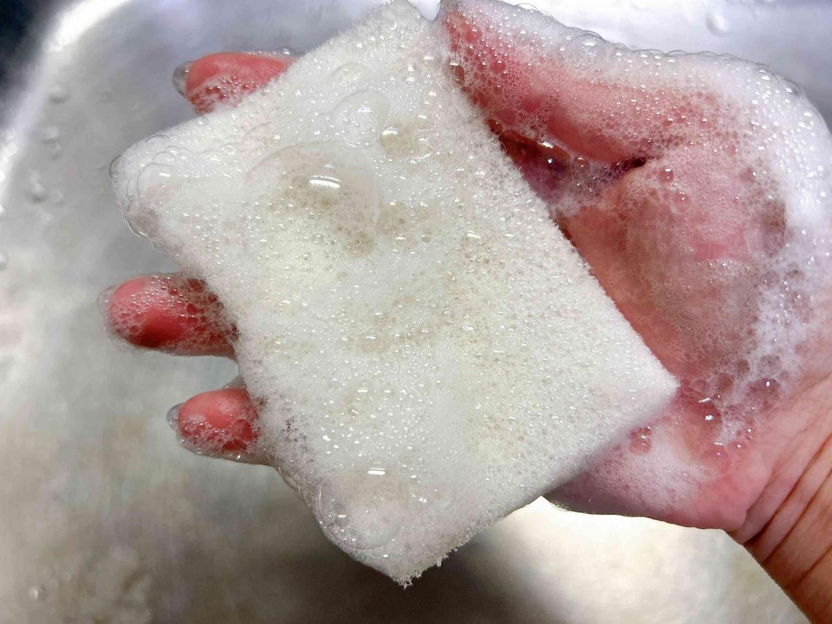 想像以上の泡立ち加減に驚き