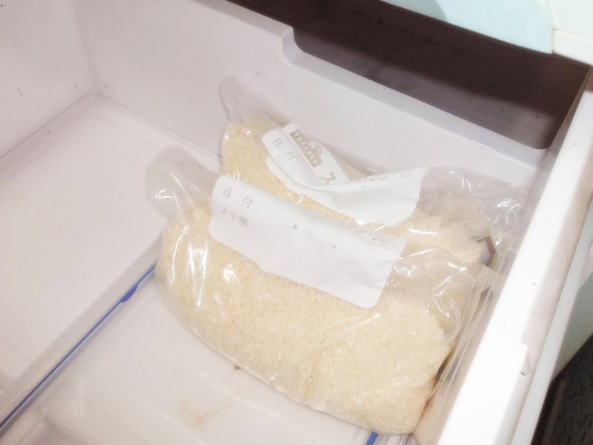 お米は冷蔵保存