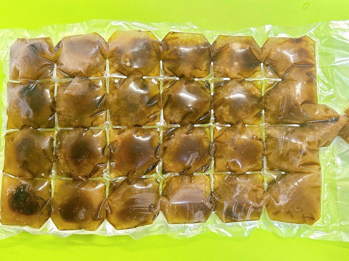 アイスキューブのできあがり！