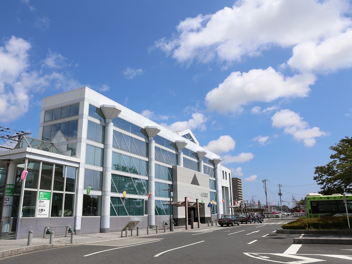 東海駅の東側風景