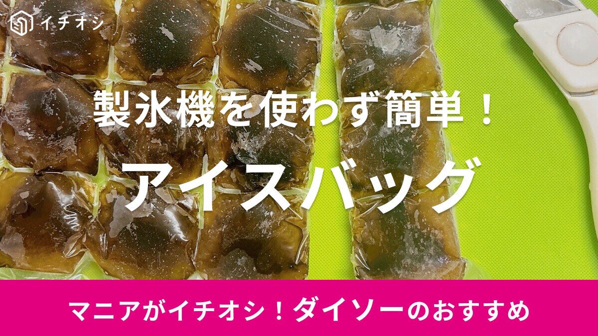 ダイソーの「アイスバッグ」の使い方やおすすめアレンジ3選！何ml入る？入れ方・出し方のコツなど
