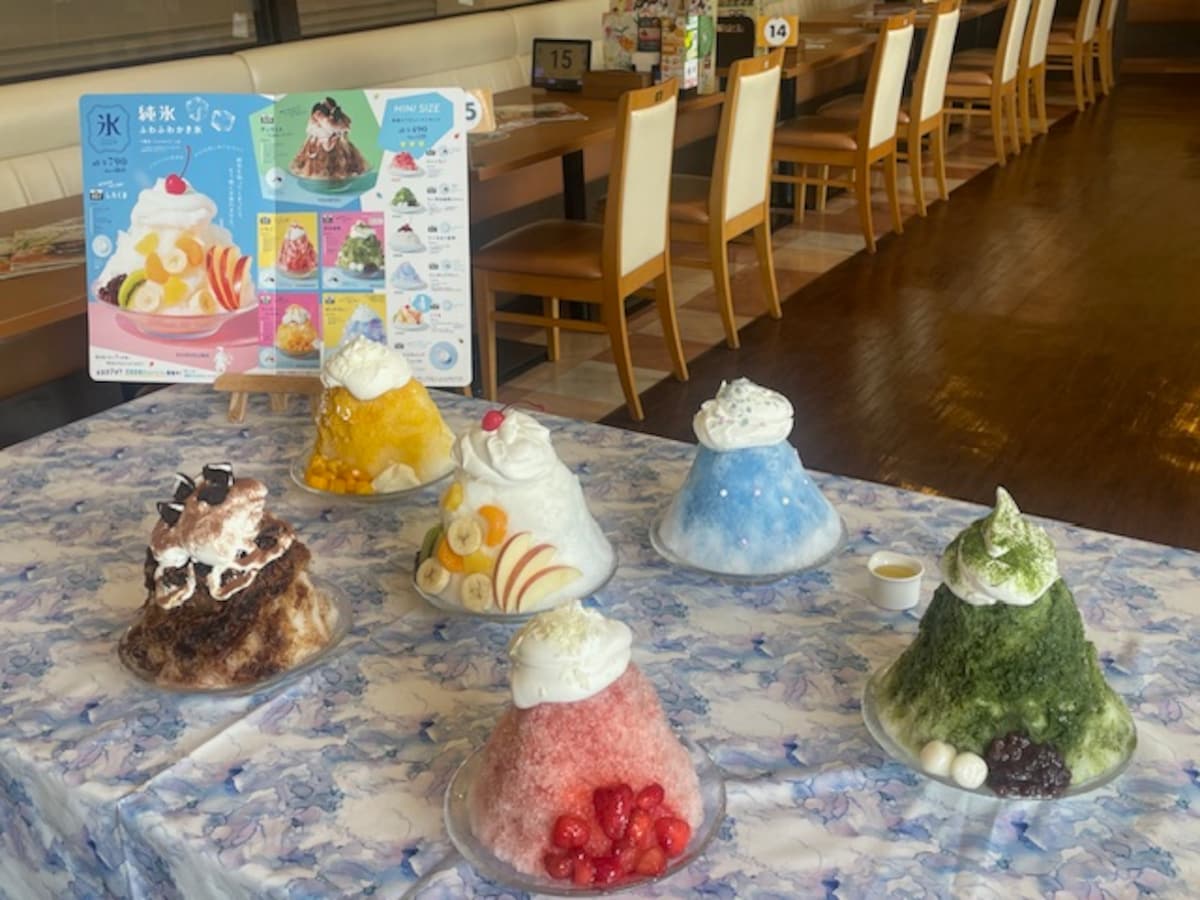 ココス「純氷ふわふわかき氷フェア」2024年6月27日(木)スタート！