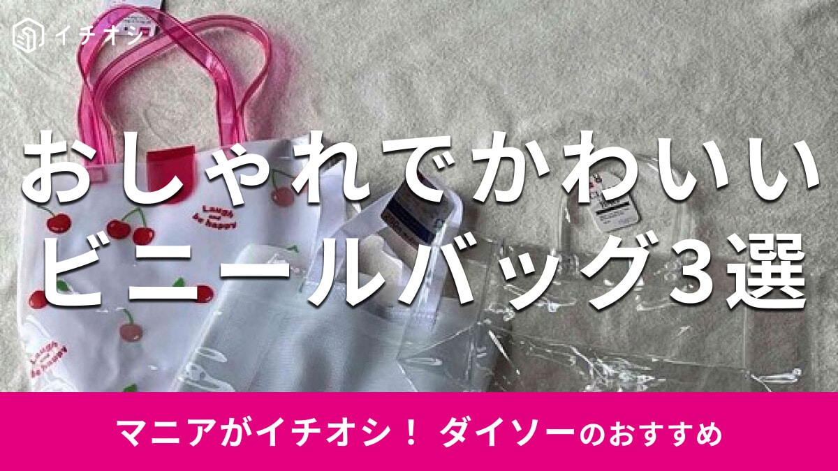 100均ダイソーの「ビニールバッグ」は機能的で安い！おすすめ3選◎売り場はどこ？