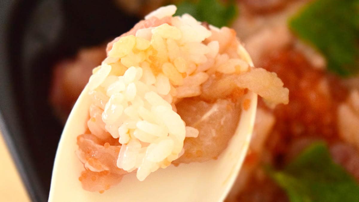 酸味が強めの酢飯