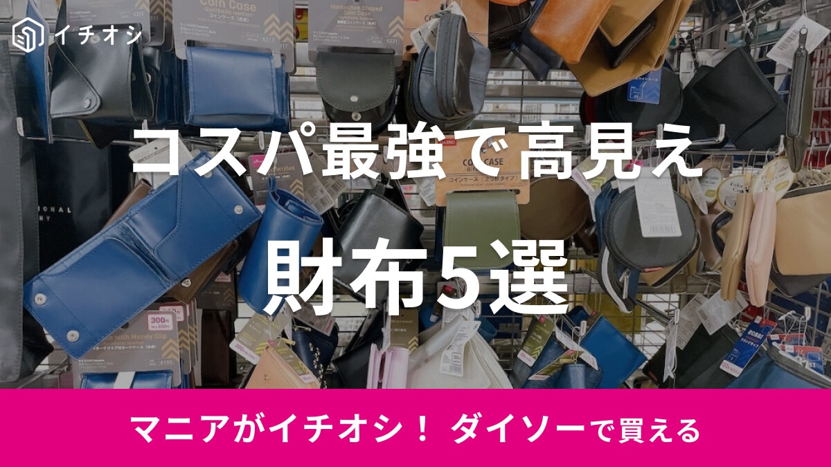 【100均】ダイソーの「財布」おすすめ5選！売り場はどこ？2025年版