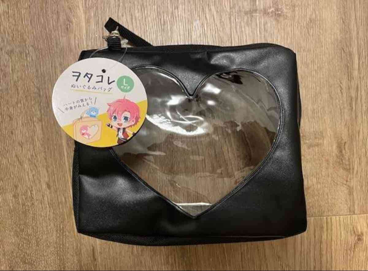 セリアの「ヲタコレ ぬいぐるみバッグ L」