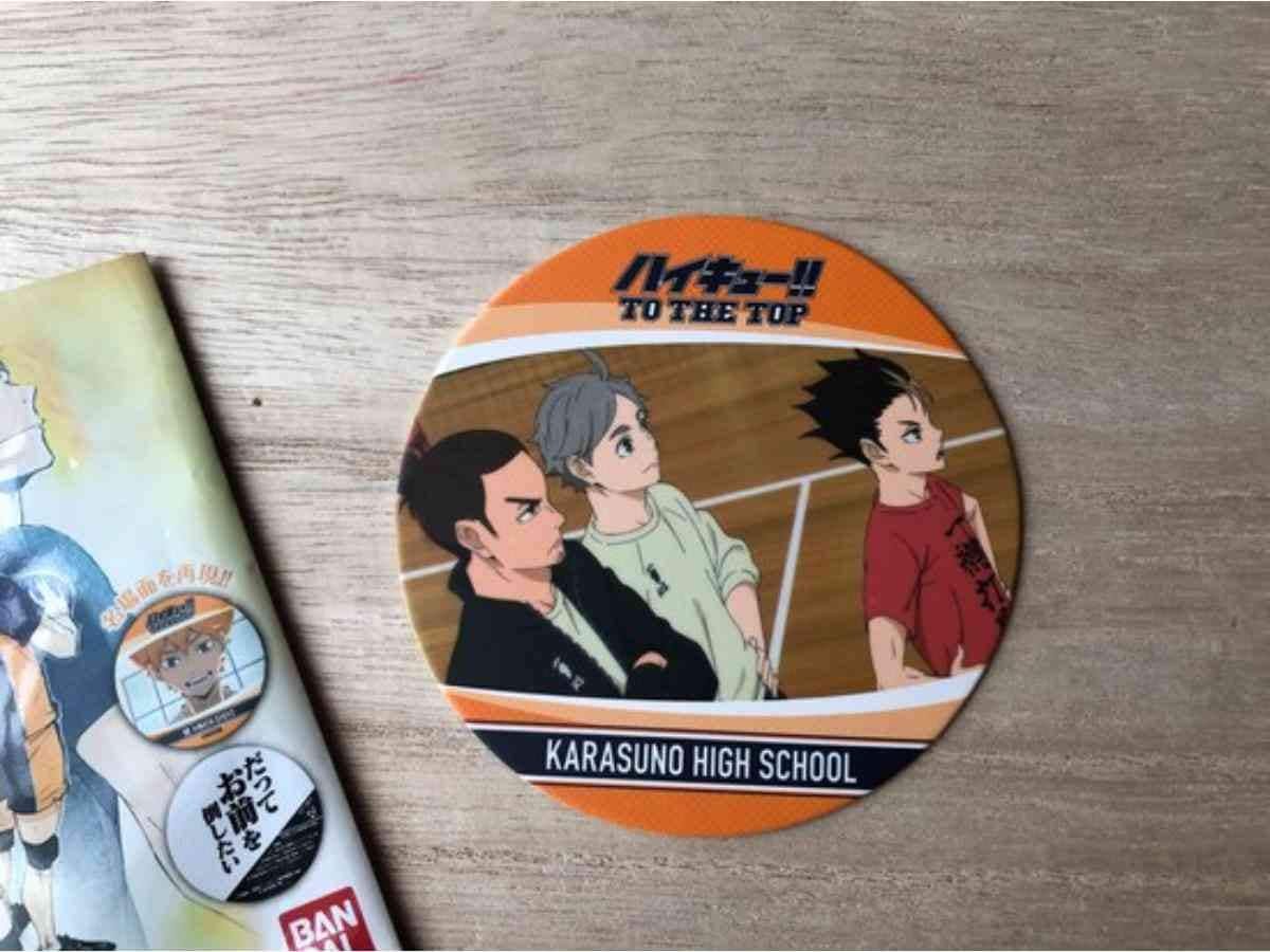セリアの「ハイキュー!!コースター」は全54種類