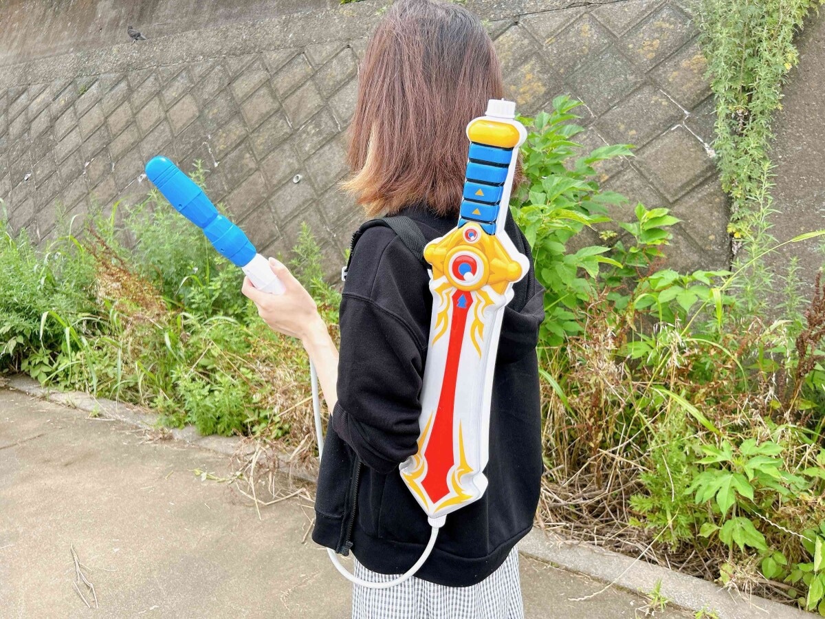 ダイソーの水鉄砲はデザイン性が高いものが多数