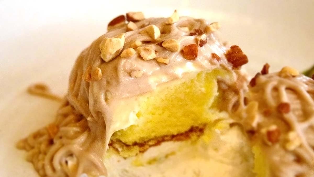 マロンクリームは奥深い味わいながらも、ふわっとした食感。