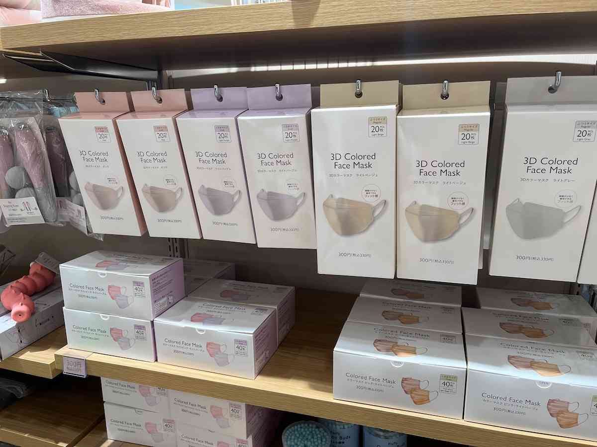 スリーピーの「3D不織布マスク」の売り場