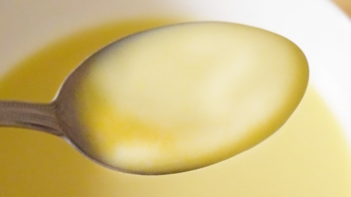 とうもろこしの甘みとともに、クリーミーな味わいが混ざり合います。