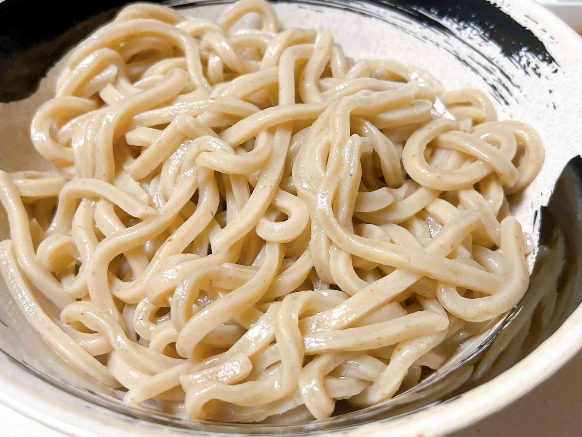 麺｜5.お皿に盛り付けて完成！