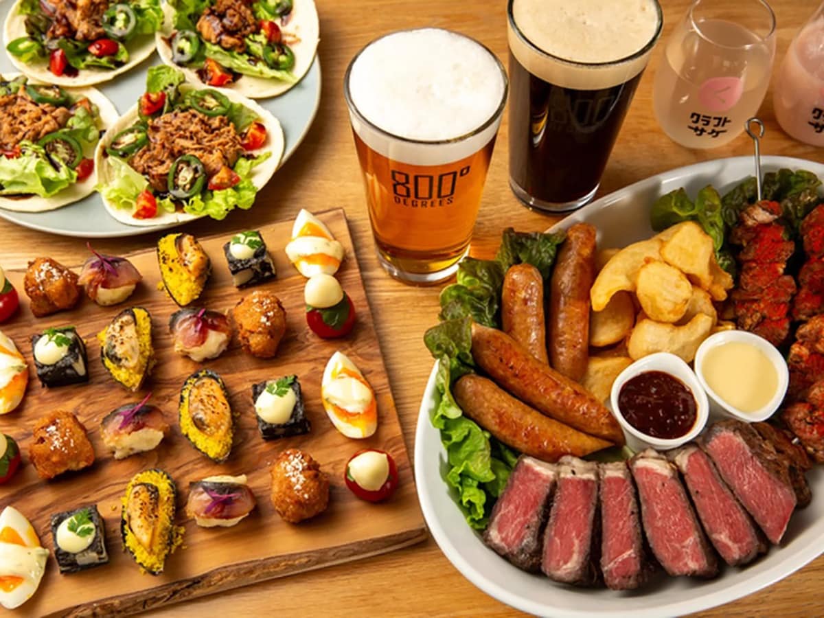 クラフトビールはもちろん、こだわりの「クラフト〇〇」も勢ぞろい(提供画像)