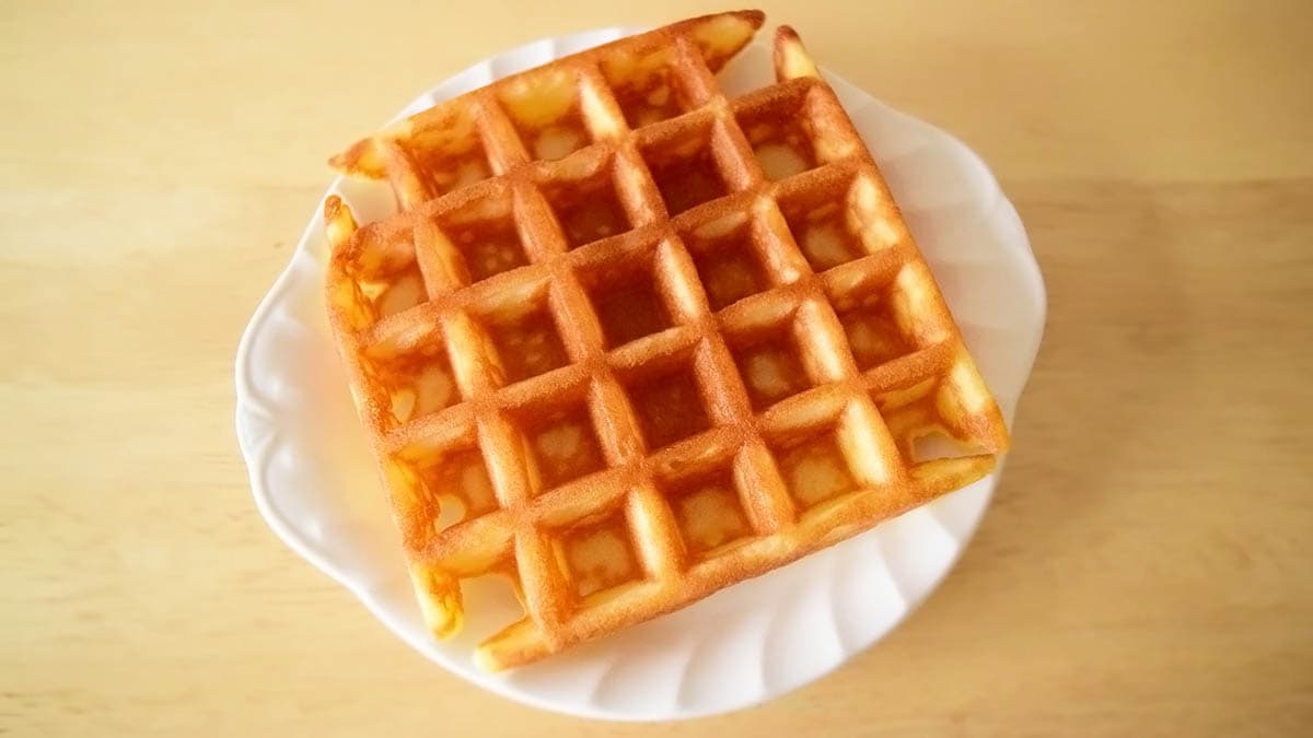 スタバ「アメリカンワッフル」