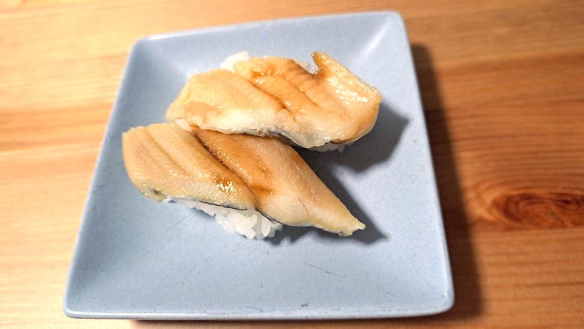 スシロー「煮あなご」