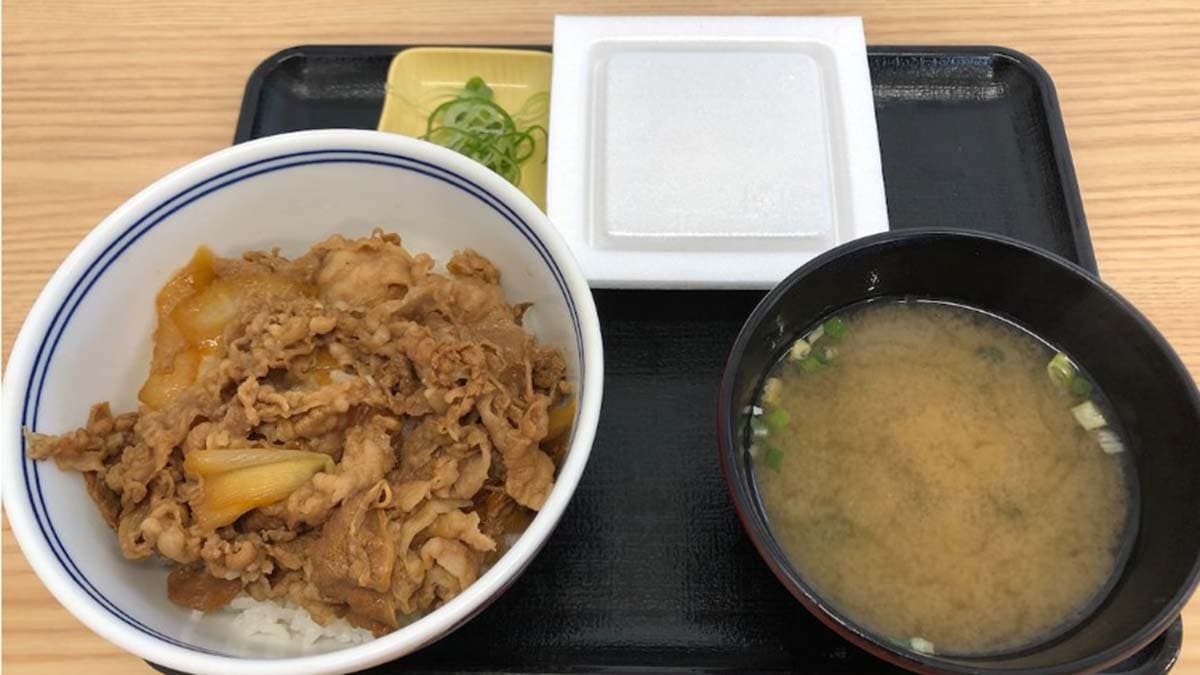 吉野家「朝牛セット」