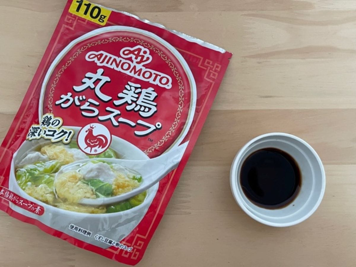 オイスターソースは中濃ソースと中華顆粒だしでも代用できる