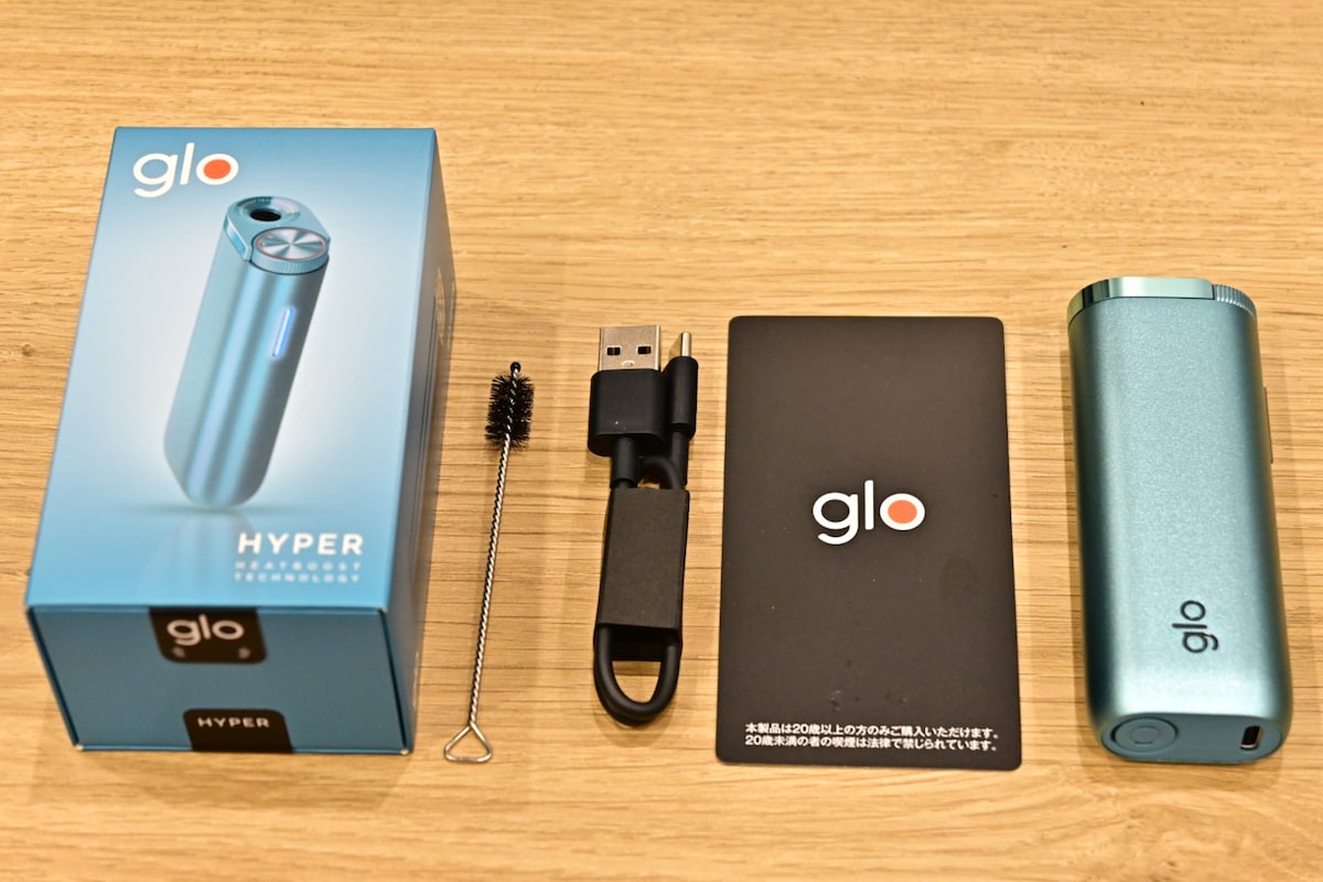 glo HYPERの同梱物